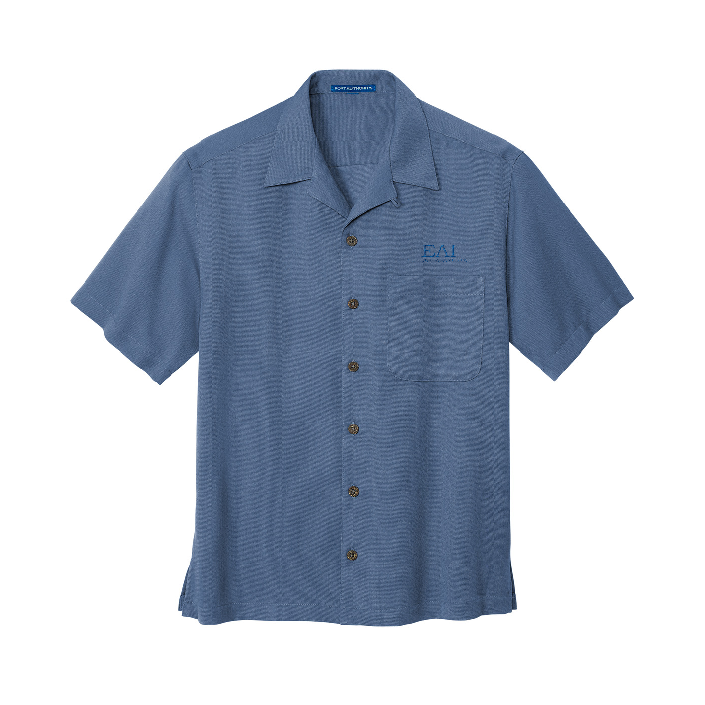 Port Authority Easy Care Camp Shirt — Blue