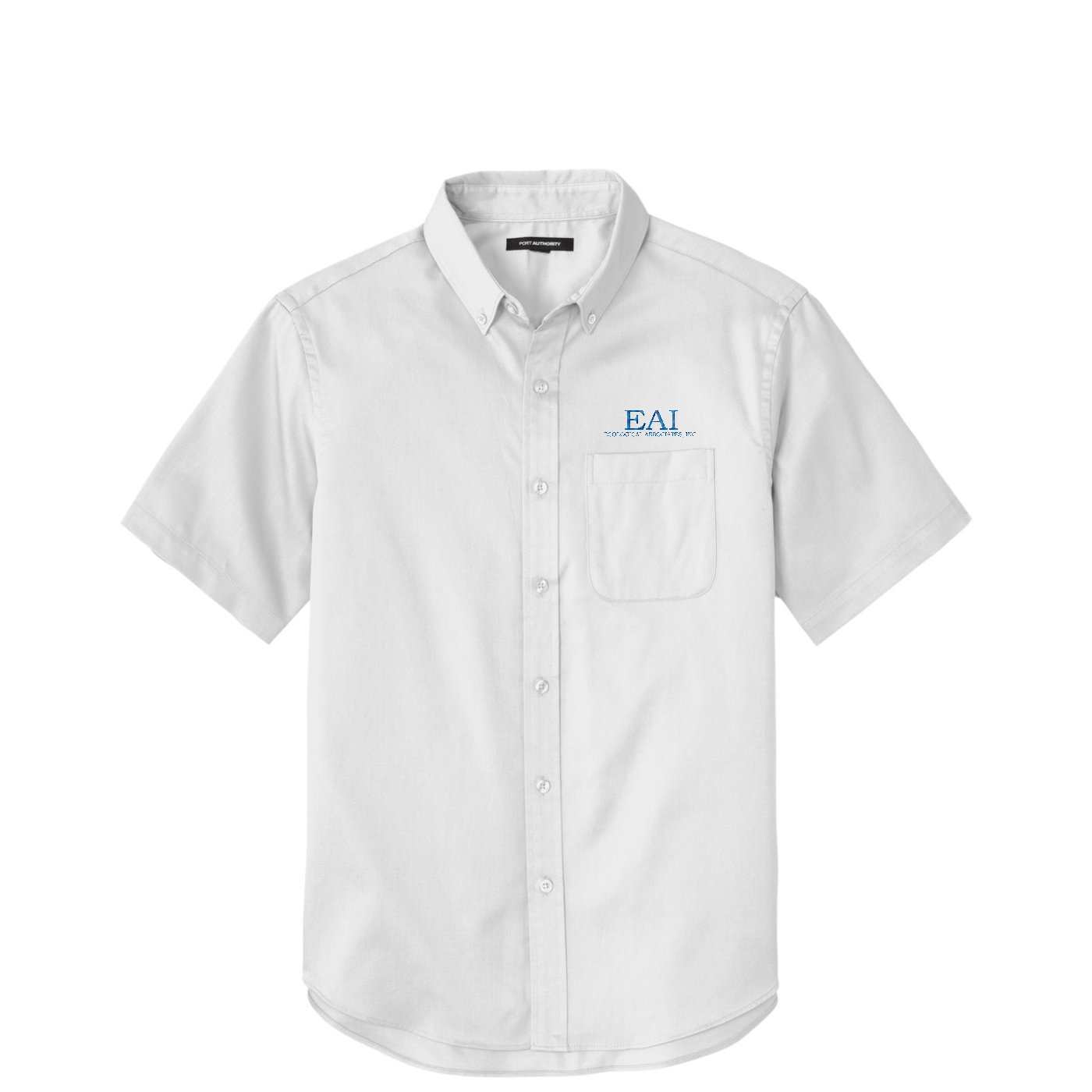 Port Authority Short Sleeve SuperPro React Twill Shirt — White