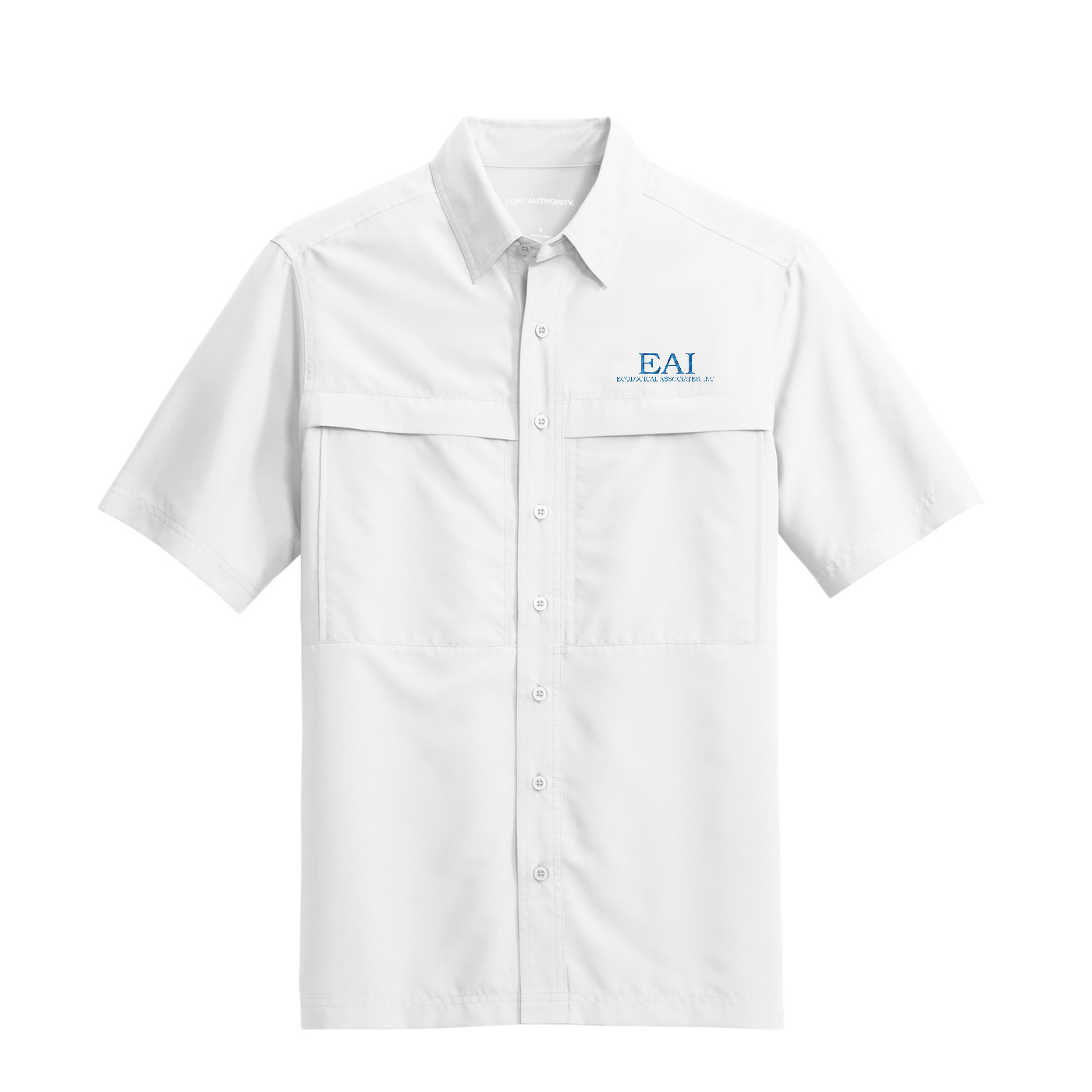 Port Authority Short Sleeve UV Daybreak Shirt — White