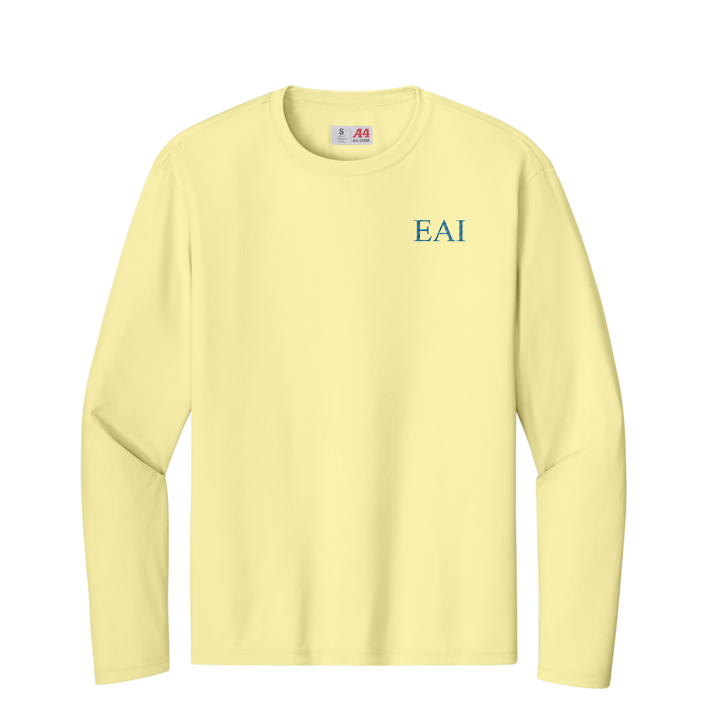 A4 Cooling Performance Long Sleeve Tee - Marine Research