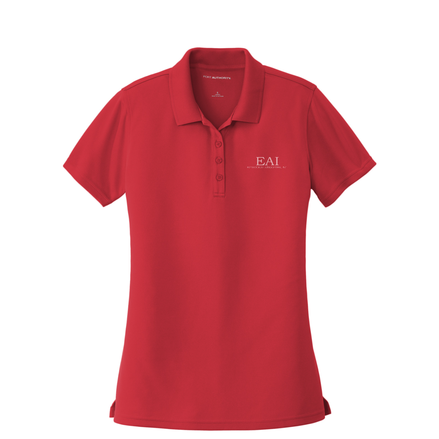 Port Authority Women's Dry Zone UV Micro-Mesh Polo — Rich Red