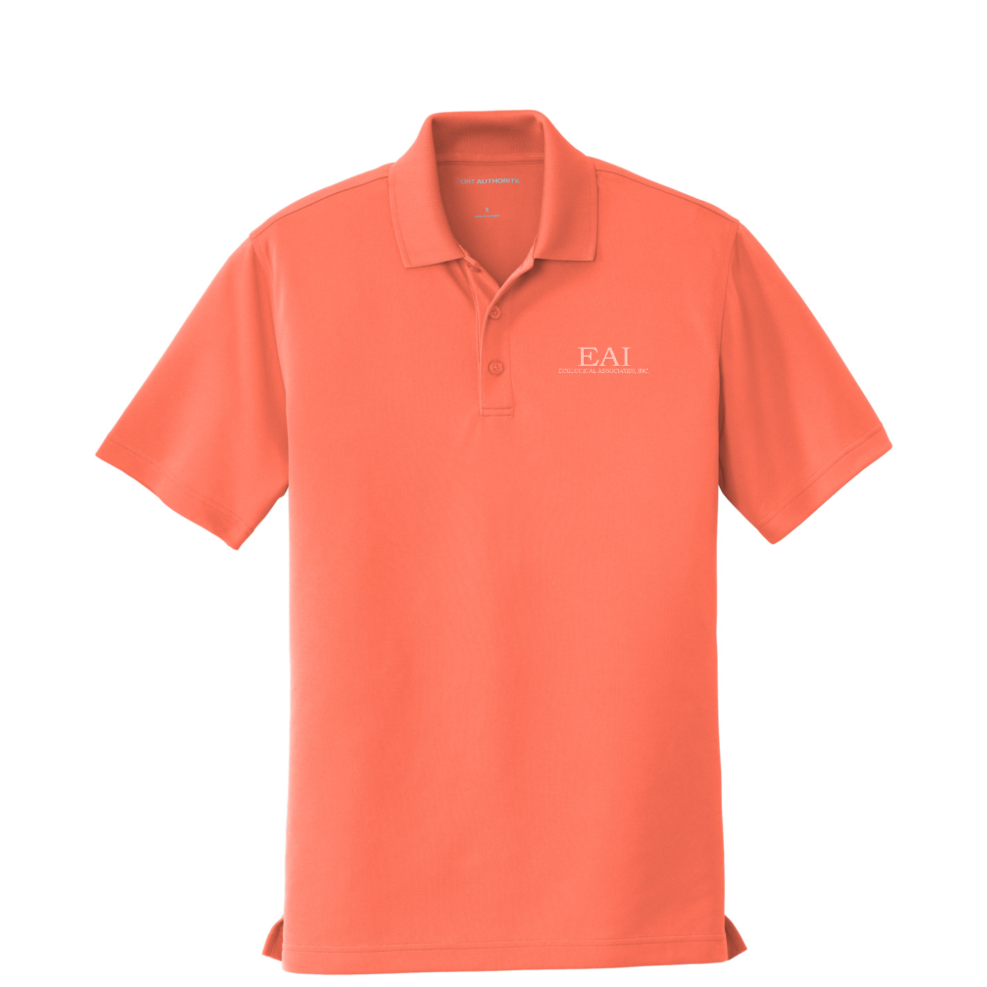 Port Authority Dry Zone UV Micro-Mesh Polo — Coral Splash