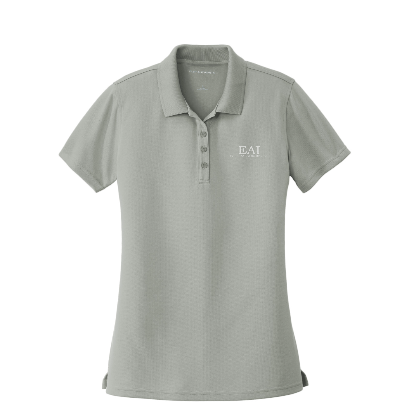 Port Authority Women's Dry Zone UV Micro-Mesh Polo — Gusty Grey