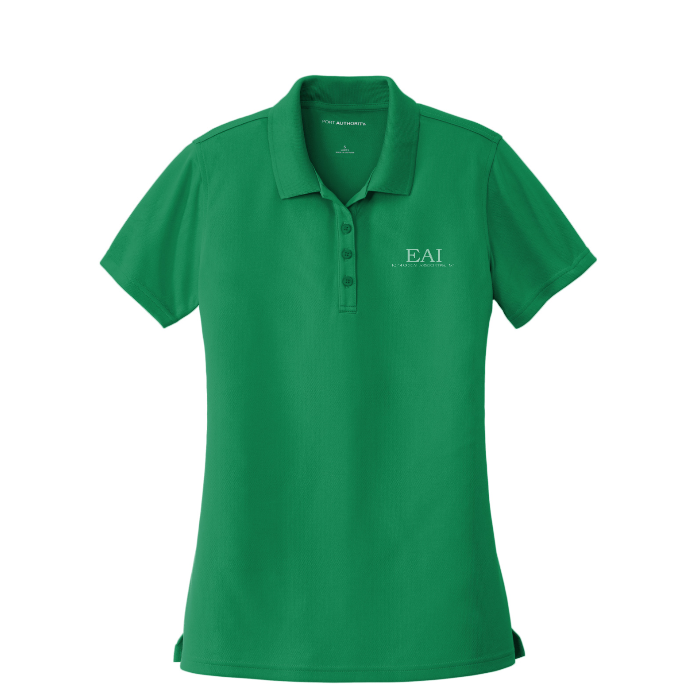 Port Authority Women's Dry Zone UV Micro-Mesh Polo — Bright Kelly Green