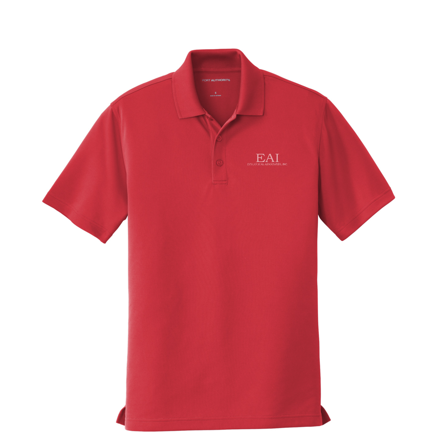 Port Authority Dry Zone UV Micro-Mesh Polo — Rich Red