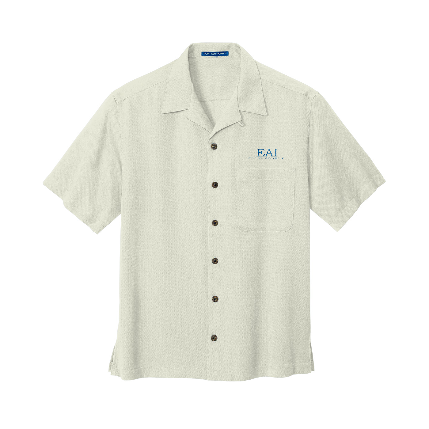 Port Authority Easy Care Camp Shirt — Ivory