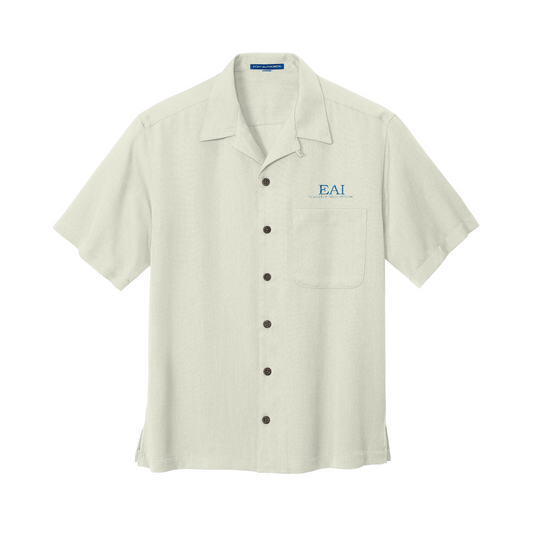 Port Authority Easy Care Camp Shirt — Ivory