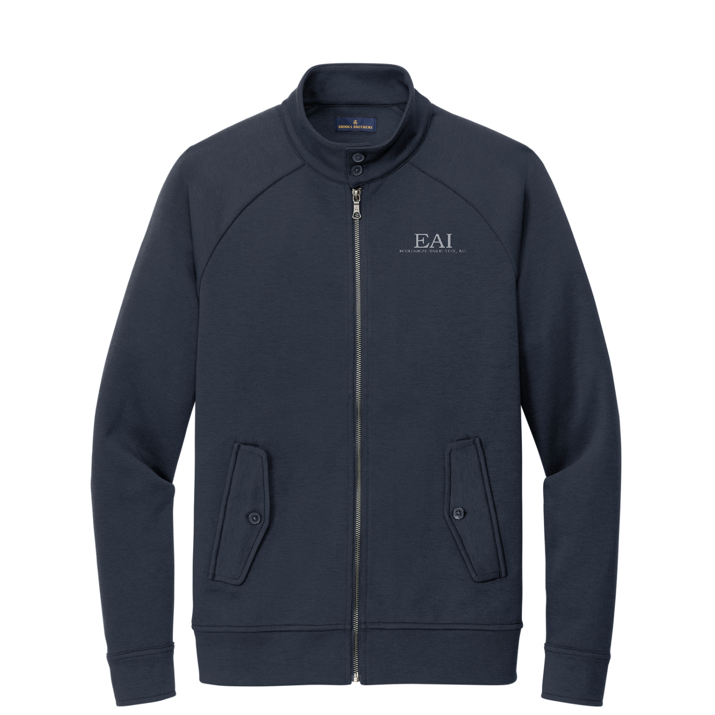 Brooks Brothers Double-Knit Full-Zip — Night Navy