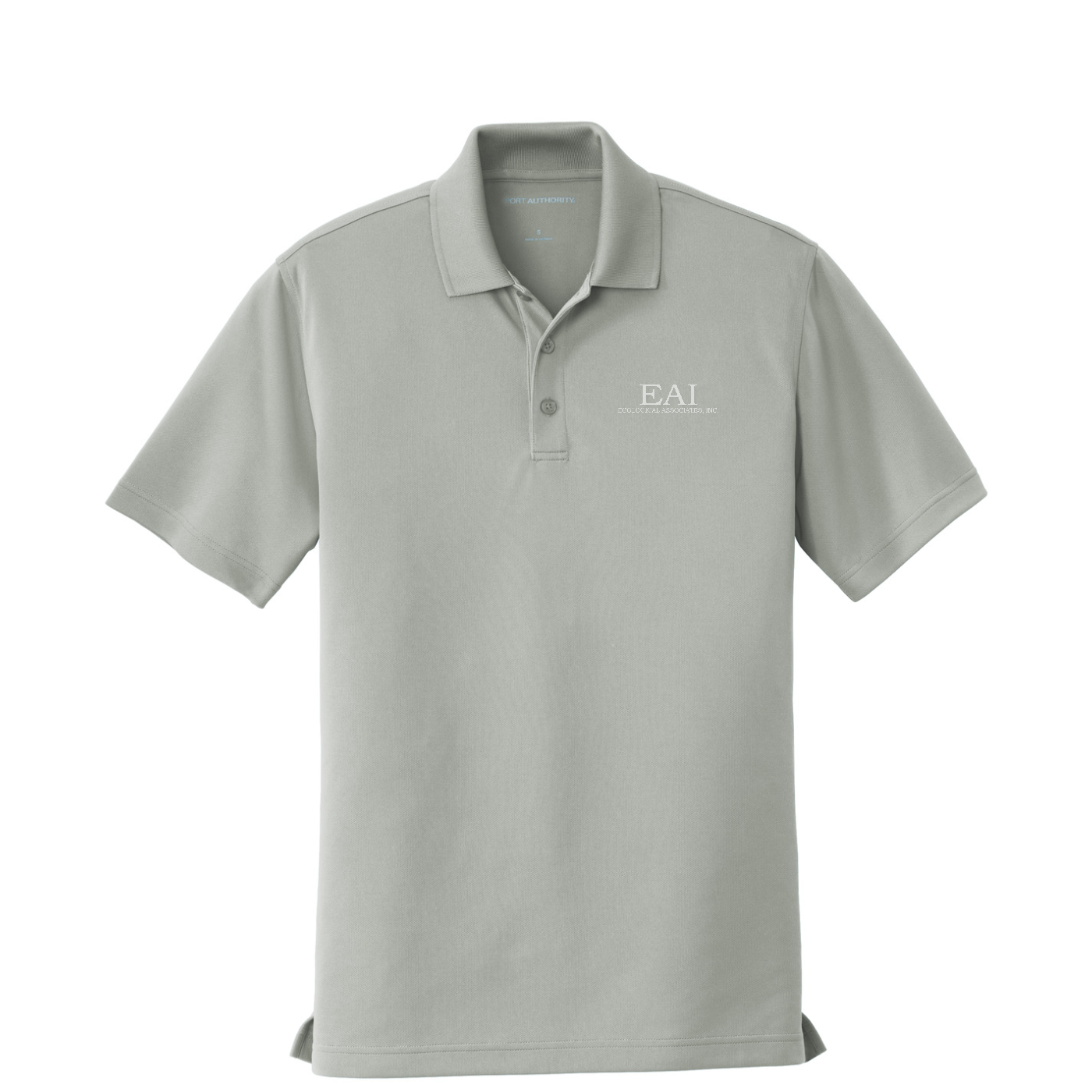 Port Authority Dry Zone UV Micro-Mesh Polo — Gusty Grey