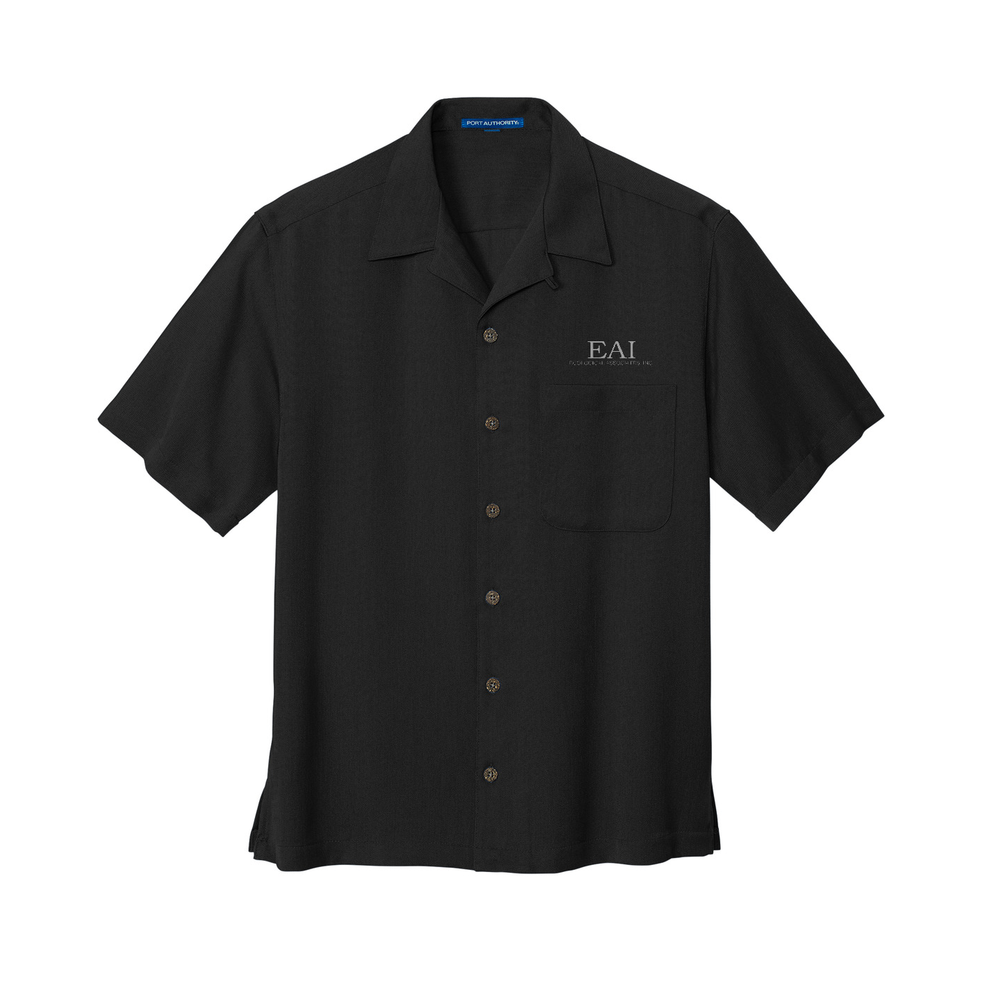 Port Authority Easy Care Camp Shirt — Black